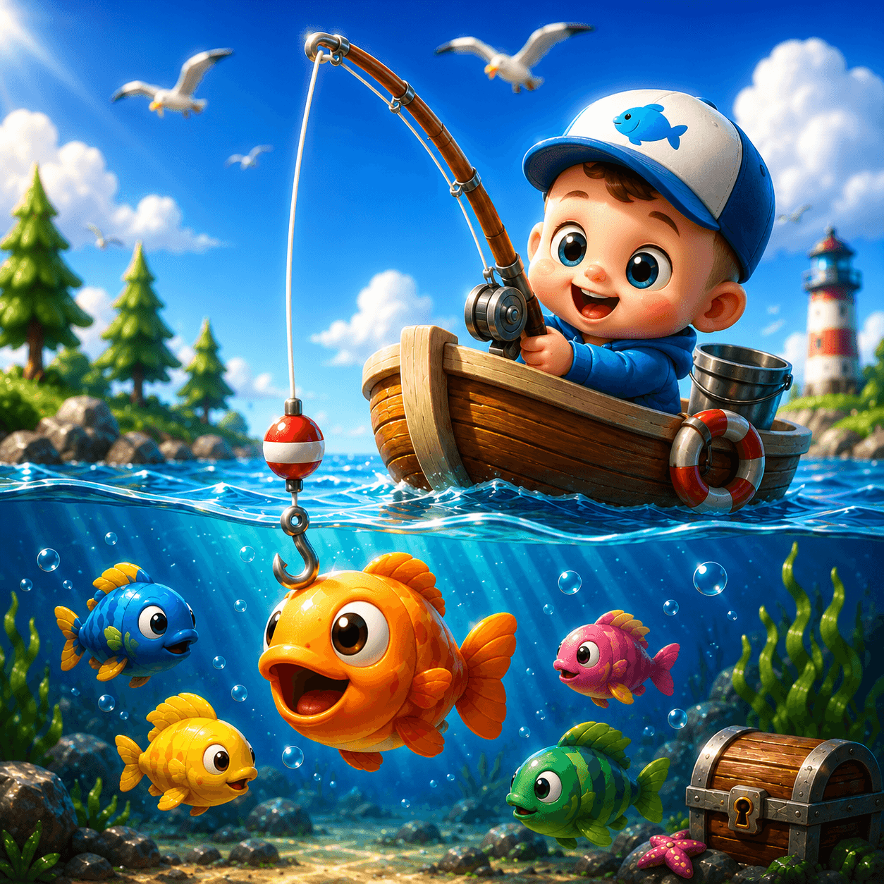 Tiny Fishing