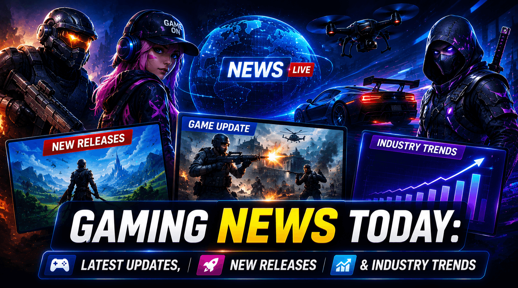 Gaming News Today: Updates, Releases and Industry Trends
